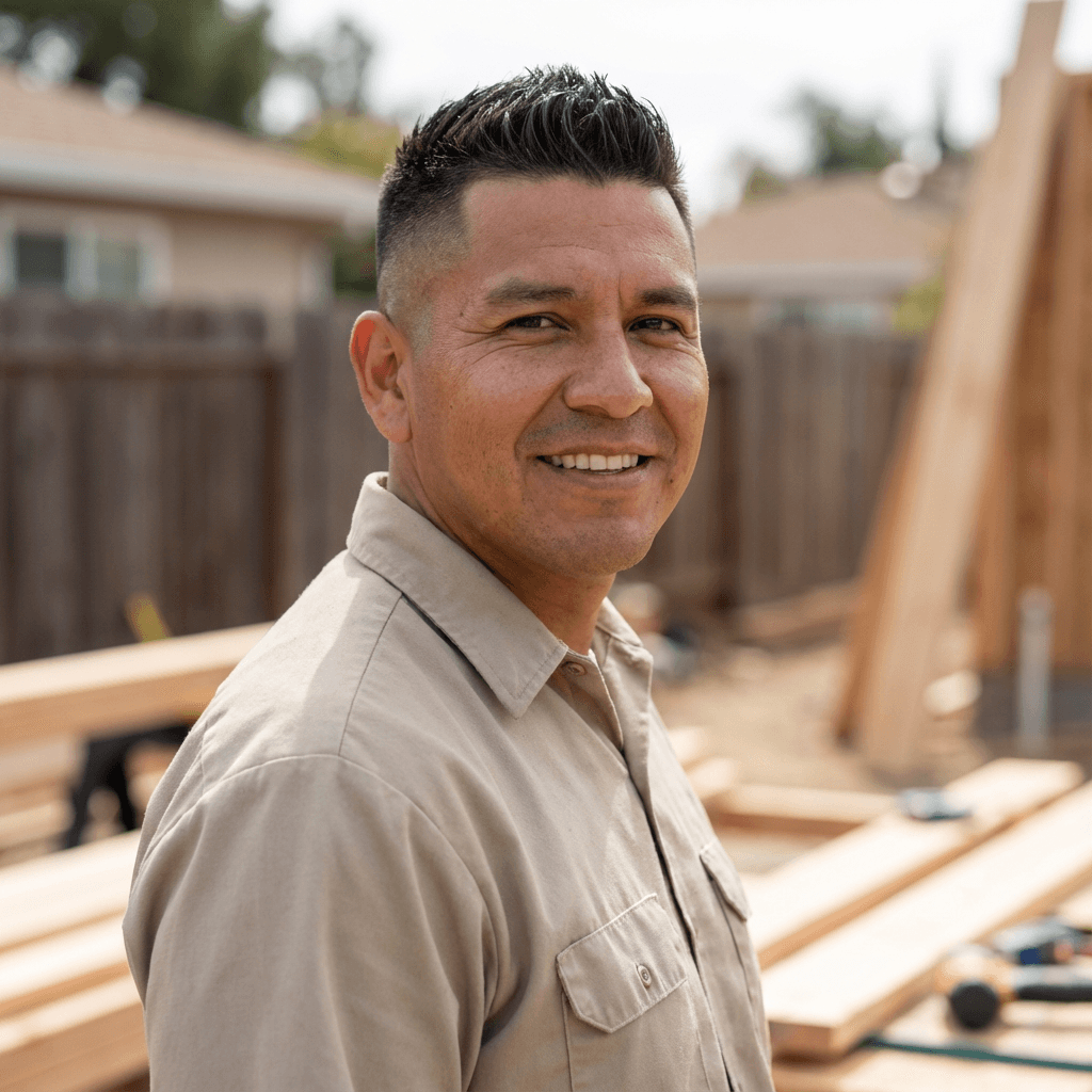 Marc Deschamps, homeowner