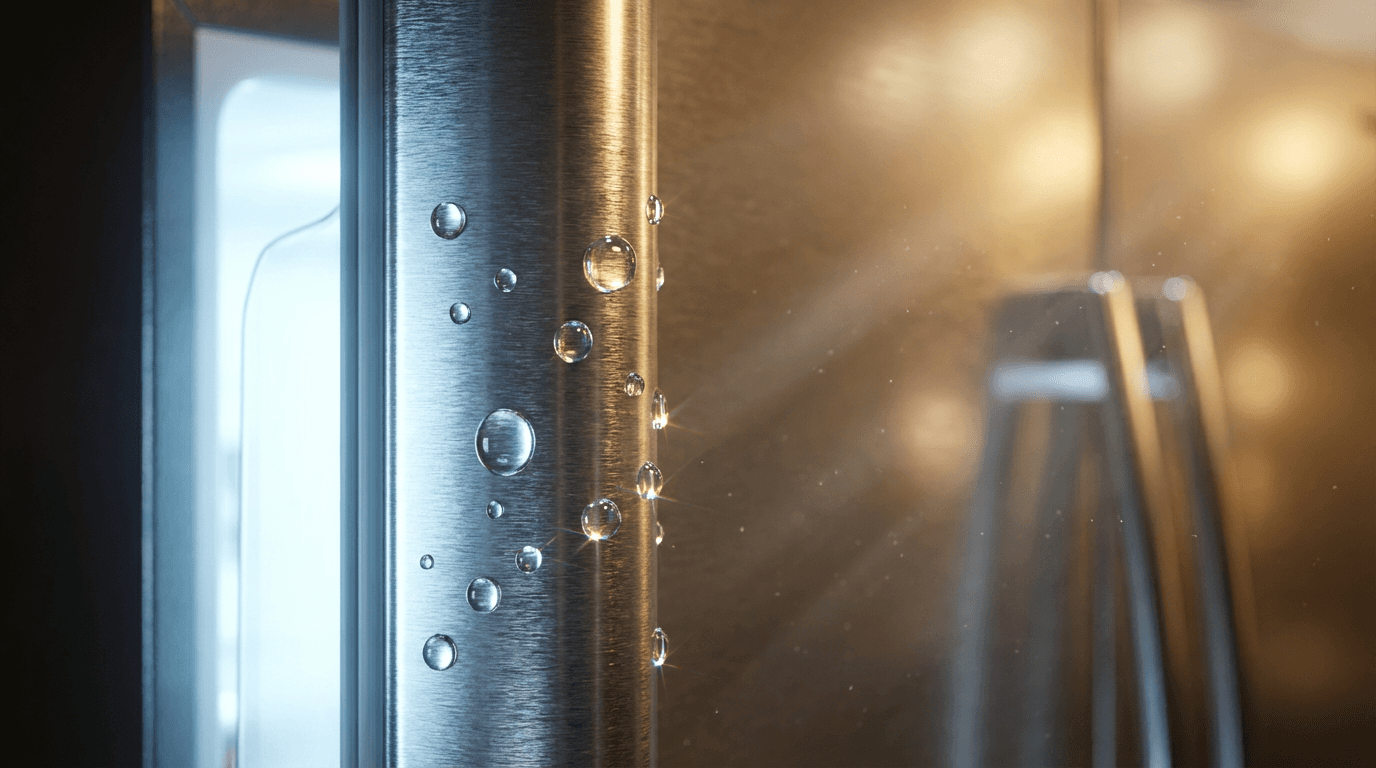 Appliance removal - refrigerator being prepared for transport